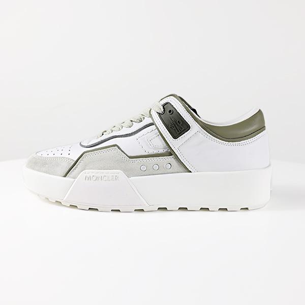 【LaGアウトレット】MONCLER モンクレール スニーカー Promyx Space Sneakers 4M00360 M2371 メンズ ローカット シューズ 靴 レザー ロゴの画像