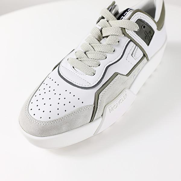 【LaGアウトレット】MONCLER モンクレール スニーカー Promyx Space Sneakers 4M00360 M2371 メンズ ローカット シューズ 靴 レザー ロゴの画像