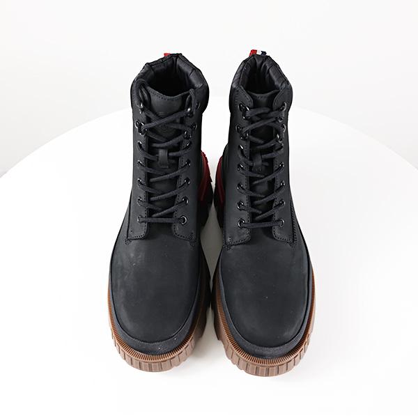 MONCLER モンクレール ブーツ Lace up Boots 4F00060 M2383 メンズ ショート丈 レースアップ 靴 ロゴの画像