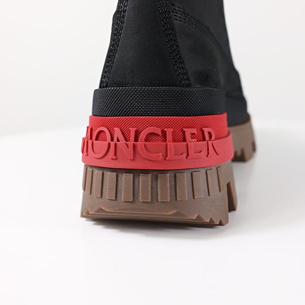 MONCLER モンクレール ブーツ Lace up Boots 4F00060 M2383 メンズ ショート丈 レースアップ 靴 ロゴの画像