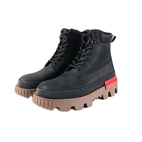 MONCLER モンクレール ブーツ Lace up Boots 4F00060 M2383 メンズ ショート丈 レースアップ 靴 ロゴの画像