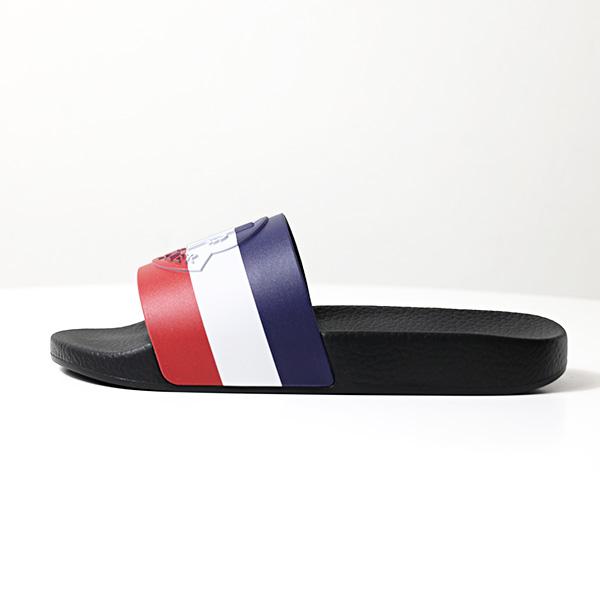 Moncler モンクレール　Basileトリコロールサンダル41 約26センチ MONCLER（モンクレール） シャワーサンダル Basile Slider 4C00020