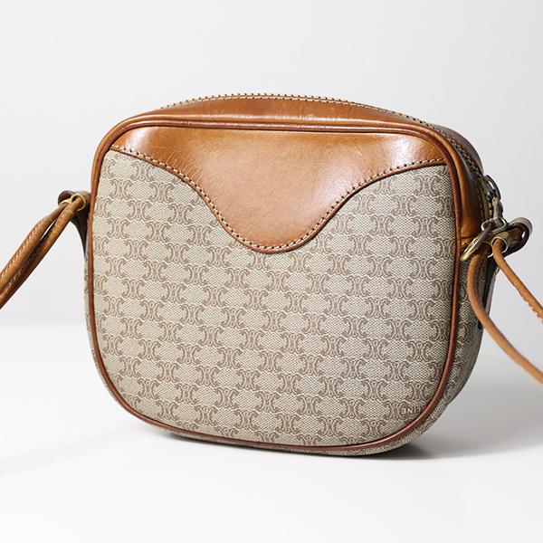 ARR08 セリーヌ 極美品 マカダム ショルダーバッグ クロスボディ CELINE(セリーヌ) クロスボディ マカダムショルダーバッグ JMB11