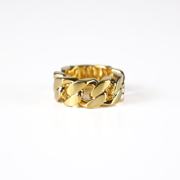 【LaGアウトレット】MM6 エムエムシックス リング Numbering Chin Ring SM6UQ0104 P8371 レディース 指輪 ナンバリング チェーン ブラス アクセサリーの画像
