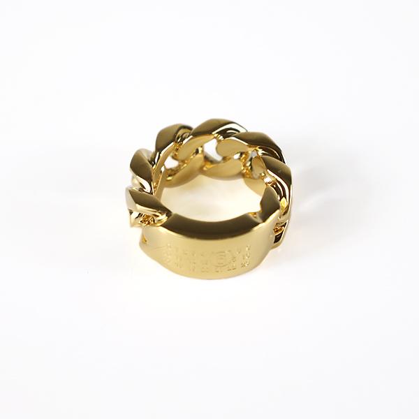 【LaGアウトレット】MM6 エムエムシックス リング Numbering Chin Ring SM6UQ0104 P8371 レディース 指輪 ナンバリング チェーン ブラス アクセサリーの画像