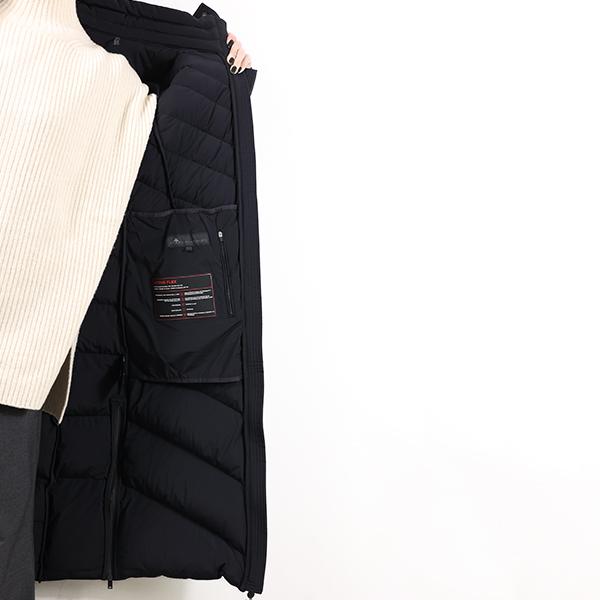 MOOSE KNUCKLES ムースナックルズ ダウンコート Cooper Lake Parka M33LP235 レディース フード付き 撥水 ロゴパッチ アウターの画像