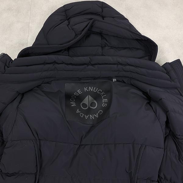 MOOSE KNUCKLES ムースナックルズ ダウンコート Cooper Lake Parka M33LP235 レディース フード付き 撥水 ロゴパッチ アウターの画像