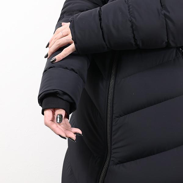 MOOSE KNUCKLES ムースナックルズ ダウンコート Cooper Lake Parka M33LP235 レディース フード付き 撥水 ロゴパッチ アウターの画像