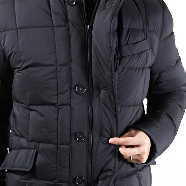 TATRAS タトラス ダウンジャケット BALESTRATE Down Jacket バレストラーテ MJXA0124010248 メンズ アウター フードなし ロゴ ナイロン ブロックステッチの画像