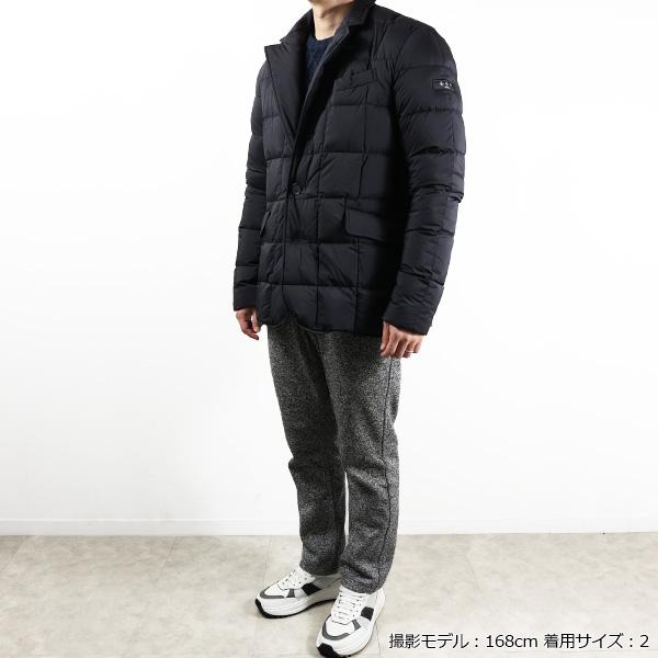TATRAS タトラス ダウンジャケット BALESTRATE Down Jacket バレストラーテ MJXA0124010248 メンズ アウター フードなし ロゴ ナイロン ブロックステッチの画像