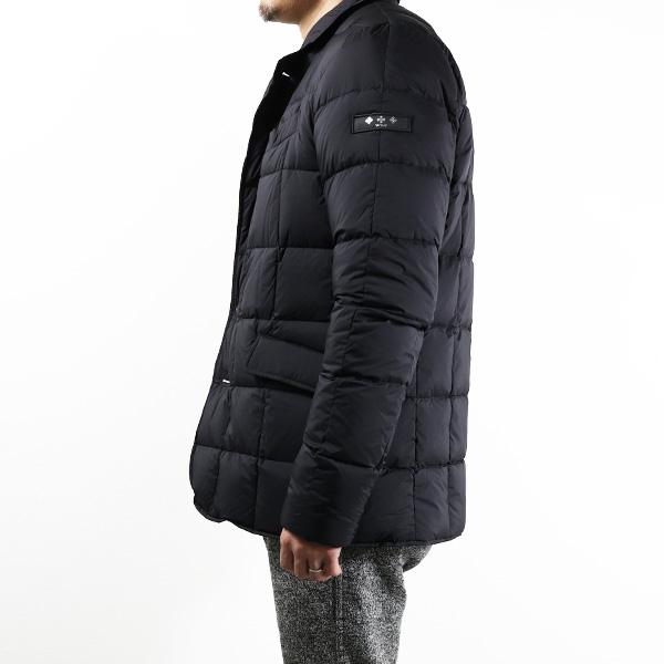 TATRAS タトラス ダウンジャケット BALESTRATE Down Jacket バレストラーテ MJXA0124010248 メンズ アウター フードなし ロゴ ナイロン ブロックステッチの画像