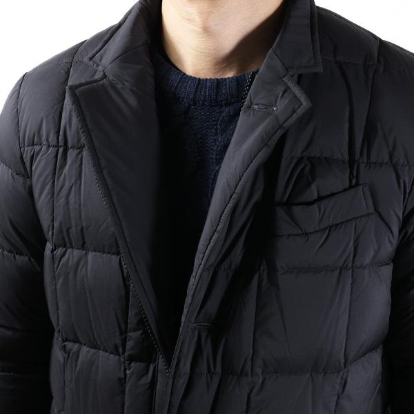 TATRAS タトラス ダウンジャケット BALESTRATE Down Jacket バレストラーテ MJXA0124010248 メンズ アウター フードなし ロゴ ナイロン ブロックステッチの画像