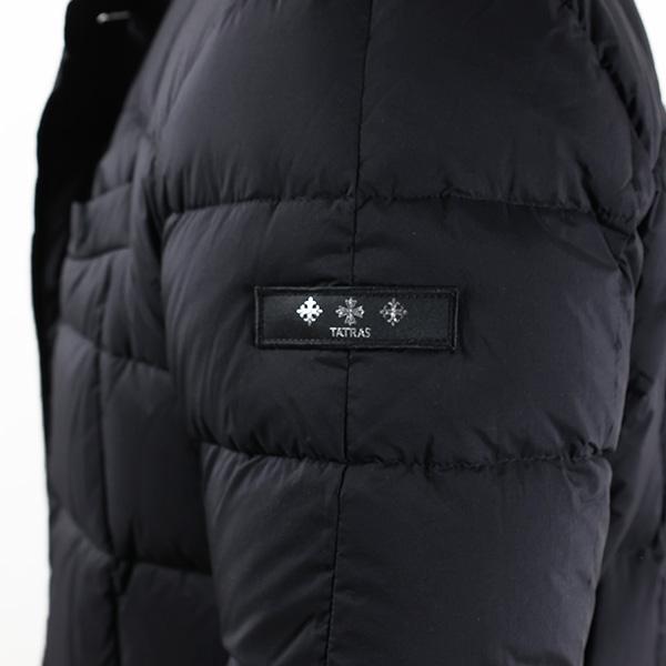 TATRAS タトラス ダウンジャケット BALESTRATE Down Jacket バレストラーテ MJXA0124010248 メンズ アウター フードなし ロゴ ナイロン ブロックステッチの画像