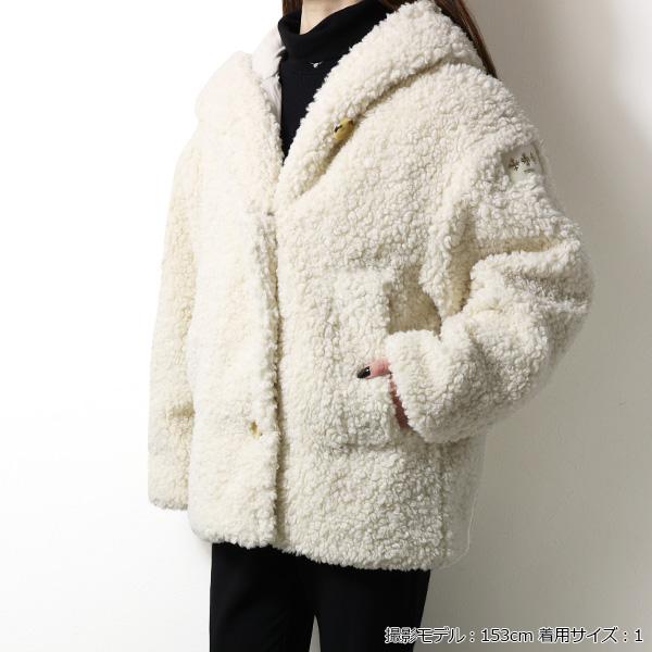 TATRAS タトラス ボアブルゾン PEDARA Boa Blouson Jacket ペダラ LJXA0161030358 レディース ボアジャケット フード付き フリース アウターの画像
