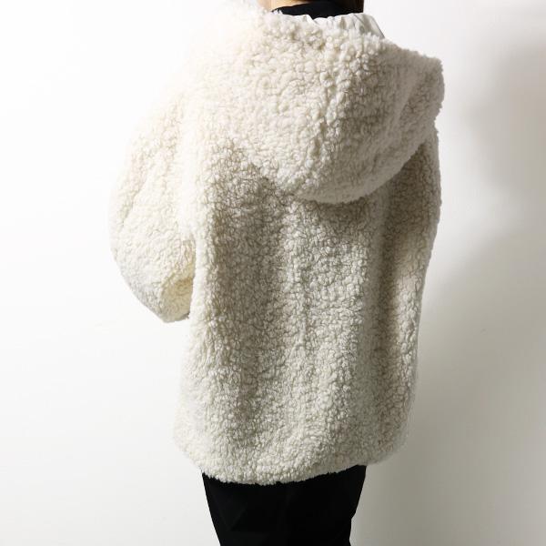 TATRAS タトラス ボアブルゾン PEDARA Boa Blouson Jacket ペダラ LJXA0161030358 レディース ボアジャケット フード付き フリース アウターの画像