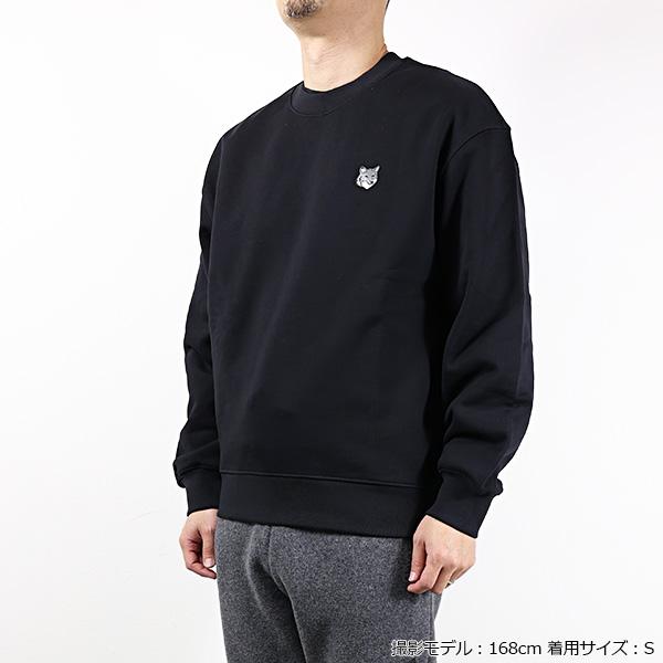 MAISON KITSUNE（メゾン キツネ） スウェットシャツ Grey Fox Head
