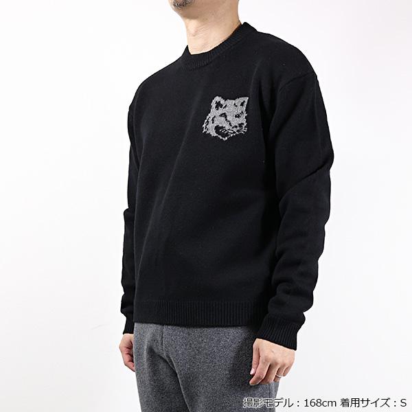 MAISON KITSUNE（メゾン キツネ） ニット Fox Head Intersha Melino