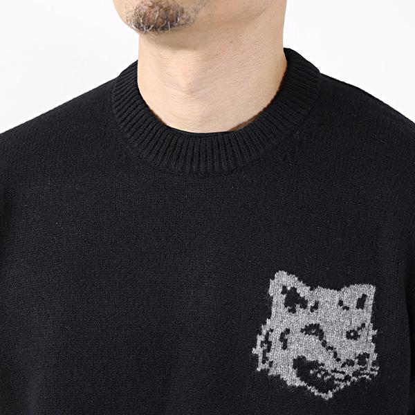 MAISON KITSUNE（メゾン キツネ） ニット Fox Head Intersha Melino