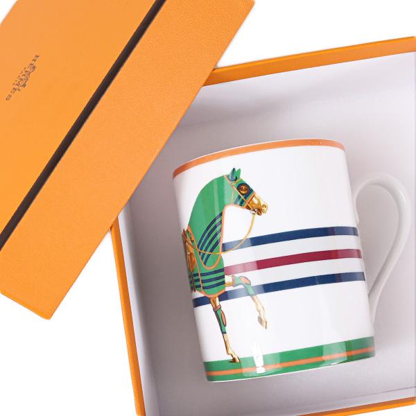 HERMES（エルメス） 【LaGアウトレット】HERMES マグカップ CHEVAL A