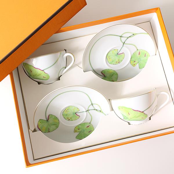 HERMES（エルメス） 【LaGアウトレット】HERMES カップ＆ソーサー UN