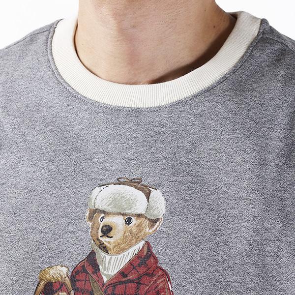 Polo Bear トレーナー S/P (7) グレー Polo ベア フリース スウェット