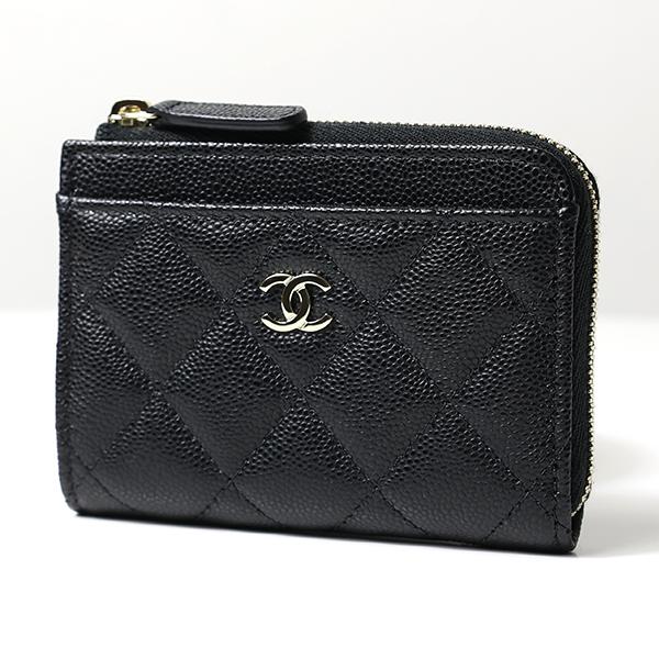 CHANEL ネイビー キルティング ケース CHANEL（シャネル） カードケース タイムレス クラシックライン