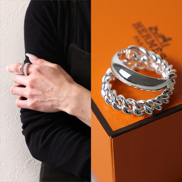 HERMES（エルメス） リング Boucle Sellier Inflexible Ring ブックル
