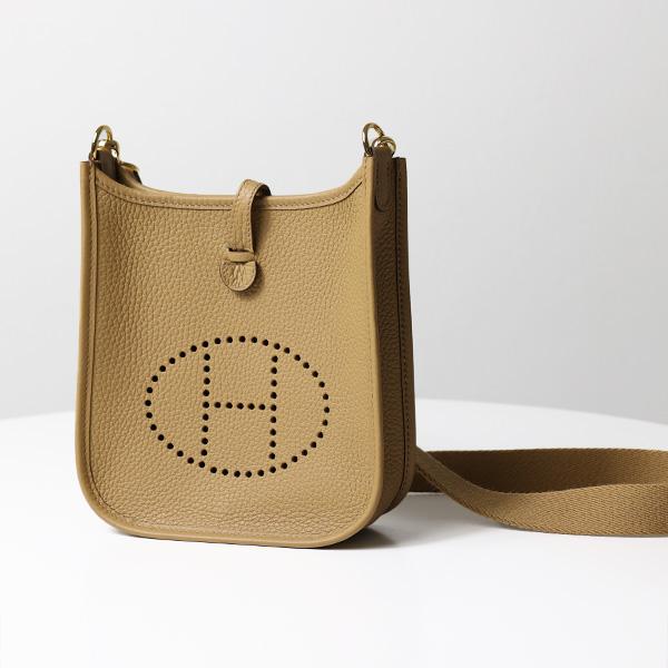 HERMES ブラウンレザーショルダーバッグ~~ HERMES ブラウンレザーショルダーバッグ HERMES ブラウンレザー