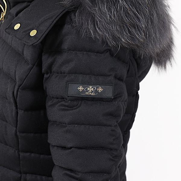 タトラス CIMA チマ ロングダウンコート 黒 03 ファー ジャケット TATRAS（タトラス） ダウン ダウンジャケット ダウンコート チマ CIMA