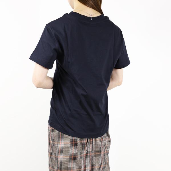 A.P.C. アーペーセー Tシャツ Logo Crewneck T-Shirts COHBM M26384 レディース 半袖 フロッキーロゴ クルーネックの画像