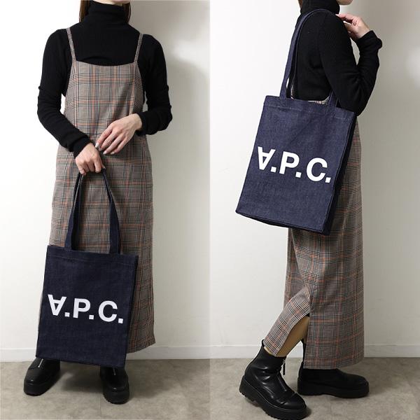 A.P.C. アーペーセー トートバッグ Laure Tote Bag COHIZ M61445 レディース メンズ デニム A4対応の画像