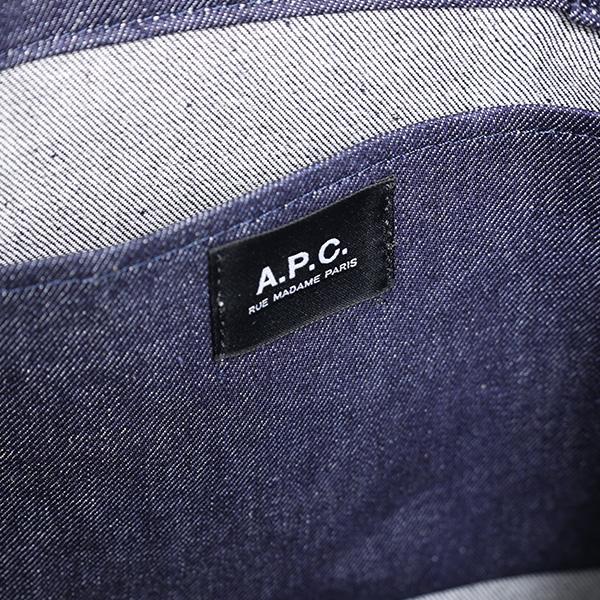 A.P.C. アーペーセー トートバッグ Laure Tote Bag COHIZ M61445 レディース メンズ デニム A4対応の画像