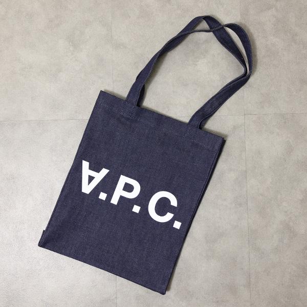 A.P.C. アーペーセー トートバッグ Laure Tote Bag COHIZ M61445 レディース メンズ デニム A4対応の画像