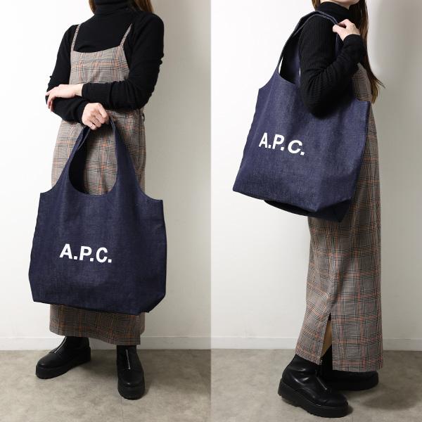 A.P.C. アーペーセー トートバッグ Ninon Tote Bag ニノン COHIZ M61565 レディース メンズ デニム A4対応の画像