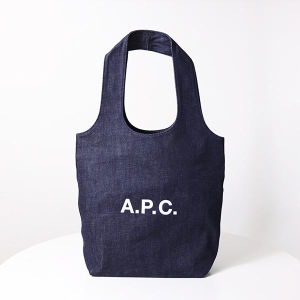 A.P.C. アーペーセー トートバッグ Ninon Small Tote Bag ニノン スモール COHIZ M61861 レディース メンズ デニム A4対応の画像