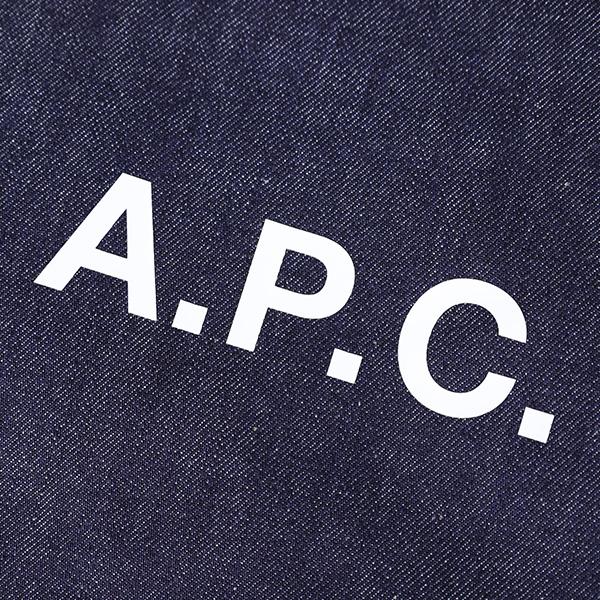 A.P.C. アーペーセー トートバッグ Ninon Small Tote Bag ニノン スモール COHIZ M61861 レディース メンズ デニム A4対応の画像