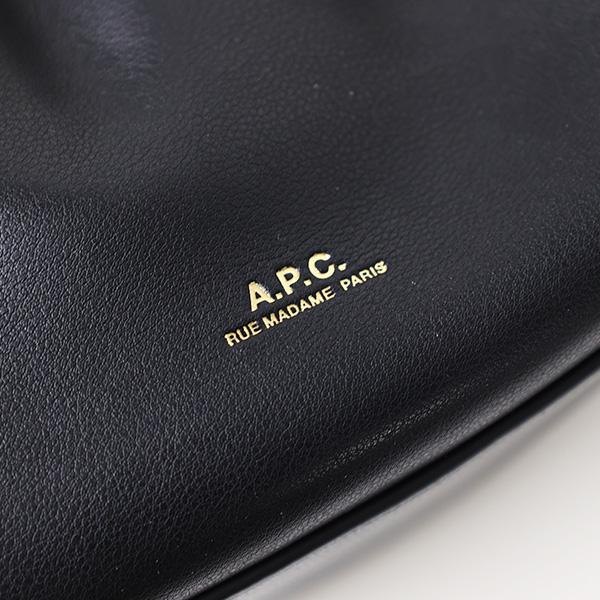 A.P.C. アーペーセー ショルダーバッグ Ninon Hoop Bag ニノン フープ PUAAT F67049 レディース ハンドバッグの画像