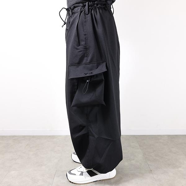 Y-3 ワイスリー カーゴパンツ Sport Uniform Wide Cargo Pants スポーツ ユニフォーム KS7655 メンズ レディース ワイドパンツ Dリング ロゴの画像