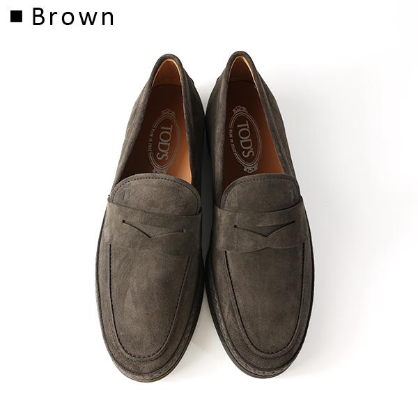TOD'S トッズ ドライビングシューズ CITY GOMMINO Driving Shoes XXM07L0FQ80TIQ メンズ スエード 靴 LaG Onlinestoreの画像