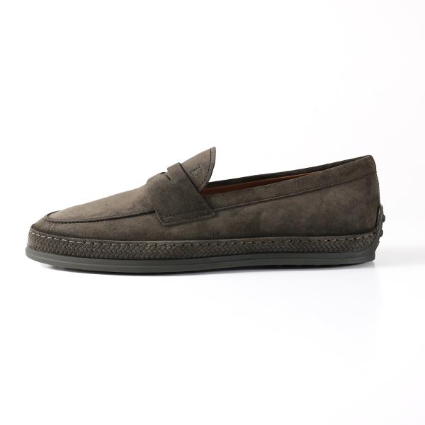 TOD'S トッズ ドライビングシューズ CITY GOMMINO Driving Shoes XXM07L0FQ80TIQ メンズ スエード 靴 LaG Onlinestoreの画像