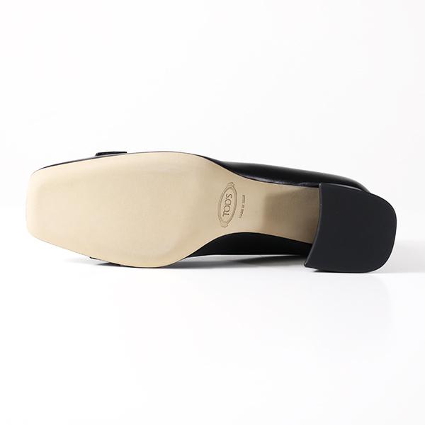 TOD'S トッズ パンプス KATE Pumps ケイト XXW96K0IB80OON XXW96K0IB80SHA レディース レザー メタルチェーン シューズ 靴 LaG Onlinestoreの画像