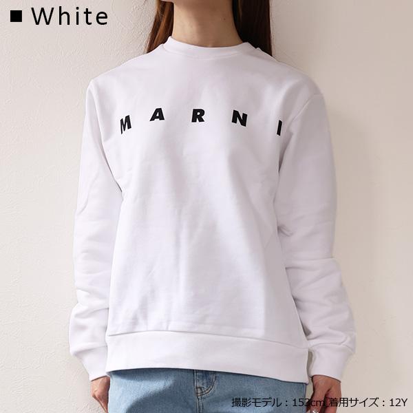 本日限定価格MARNI スウェット マルニ 子供服 スウェット ロゴプリント キッズ MARNI M01612 M00V0 | AXES