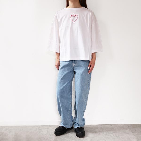 MARNI（マルニ） キッズ Tシャツ Heart Stitch T-Shirts M01680 M00SG