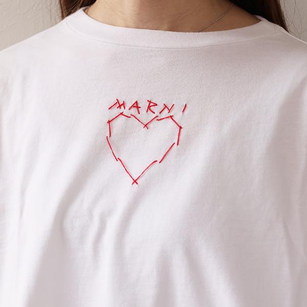 MARNI（マルニ） キッズ Tシャツ Heart Stitch T-Shirts M01680 M00SG