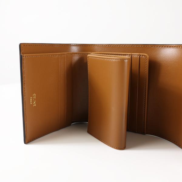 CELINE セーズ16 財布 スモール トリフォールドウォレット CELINE】スモール トリフォールドウォレット 16（セーズ）財布 (CELINE