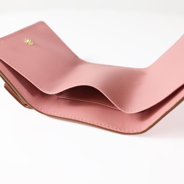 miu miu（ミュウミュウ） 三つ折り財布 Logo Tri-Fold Wallet 5MH021