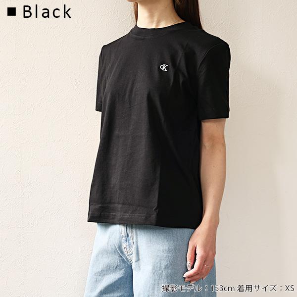 Calvin Klein Jeans カルバンクラインジーンズ Tシャツ Archive Logo Crew Neck T-Shirts 47A219G レディース 半袖 カットソー クルーネック コットンの画像