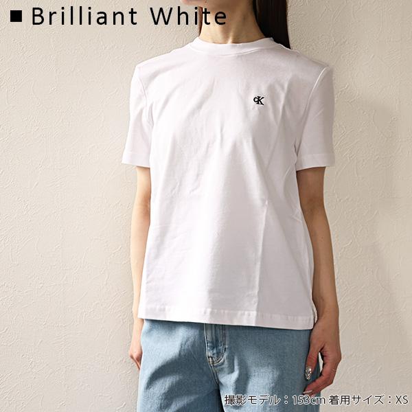 Calvin Klein Jeans カルバンクラインジーンズ Tシャツ Archive Logo Crew Neck T-Shirts 47A219G レディース 半袖 カットソー クルーネック コットンの画像