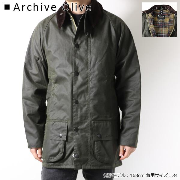 メンズ ゲ*ト様 Barbour Beaufort オリーブグリーンジャケット