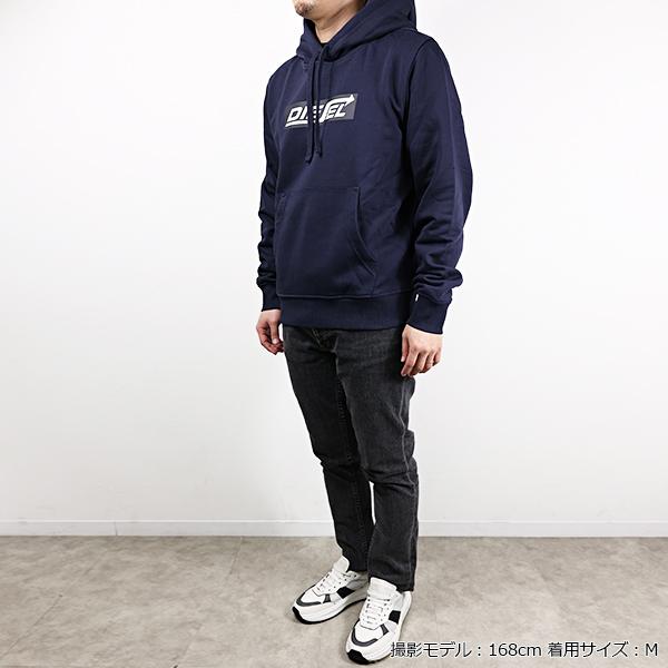 DIESEL（ディーゼル） パーカー Logo Hoodie A18981 RIAJH メンズ 